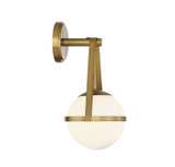 Savoy House - 9-1911-1-322 - One Light Wall Sconce - Polson - Warm Brass