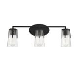 Savoy House - 8-7045-3-BK - Three Light Bath Bar - Sacremento - Black