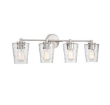Savoy House - 8-5606-4-SN - Four Light Bathroom Vanity - Ballas - Satin Nickel