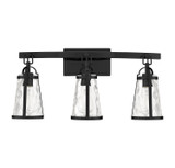 Savoy House - 8-560-3-BK - Three Light Bath Bar - Albany - Black