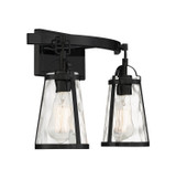 Savoy House - 8-560-2-BK - Two Light Bath Bar - Albany - Black