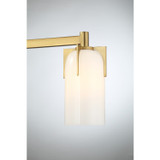 Savoy House - 8-4128-3-322 - Three Light Bathroom Vanity - Caldwell - Warm Brass