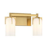 Savoy House - 8-4128-2-322 - Two Light Bathroom Vanity - Caldwell - Warm Brass