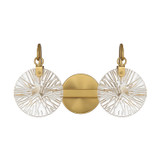 Savoy House - 8-3981-2-322 - Two Light Bathroom Vanity - Addison - Warm Brass