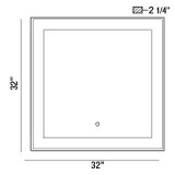 Eurofase - 33831-015 - LED Mirror - Mirror - Silver