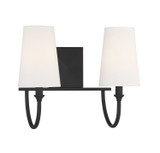 Savoy House - 8-2542-2-89 - Two Light Bath Bar - Cameron - Matte Black