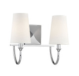 Savoy House - 8-2542-2-109 - Two Light Bath Bar - Cameron - Polished Nickel