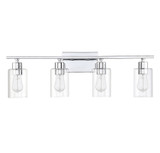 Savoy House - 8-2149-4-11 - Four Light Bath Bar - Lambert - Polished Chrome