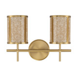 Savoy House - 8-2055-2-322 - Two Light Bathroom Vanity - Camden - Warm Brass