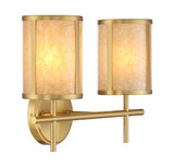 Savoy House - 8-2055-2-322 - Two Light Bathroom Vanity - Camden - Warm Brass