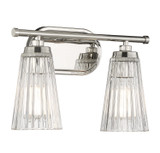 Savoy House - 8-1745-2-109 - Two Light Bathroom Vanity - Chantilly - Polished Nickel
