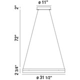 Eurofase - 31778-022 - LED Chandelier - Minuta - Bronze