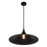 Savoy House - 7-7639-1-89 - One Light Pendant - Bowdin - Matte Black