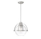 Savoy House - 7-7201-1-SN - One Light Pendant - Pendleton - Satin Nickel