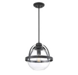 Savoy House - 7-7201-1-89 - One Light Pendant - Pendleton - Matte Black