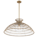 Savoy House - 7-6427-1-322 - One Light Pendant - Lanai - Warm Brass