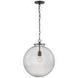 Visual Comfort Signature - TOB 5227BZ/G4-SG - LED Pendant - Katie Globe - Bronze