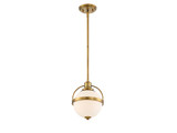 Savoy House - 7-3100-1-322 - One Light Pendant - Westbourne - Warm Brass