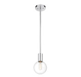Savoy House - 7-3075-1-11 - One Light Mini Pendant - Wright - Chrome