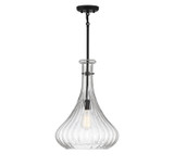 Savoy House - 7-2265-1-89 - One Light Pendant - Bristo - Matte Black
