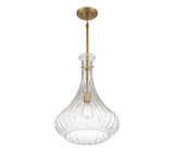 Savoy House - 7-2265-1-322 - One Light Pendant - Bristo - Warm Brass