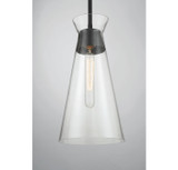 Savoy House - 7-1831-1-89 - One Light Pendant - Lakewood - Matte Black