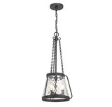 Savoy House - 7-1803-3-89 - Three Light Pendant - Crawford - Matte Black