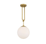 Savoy House - 7-180-1-322 - One Light Pendant - Becker - Warm Brass