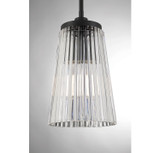 Savoy House - 7-1742-1-89 - One Light Pendant - Chantilly - Matte Black