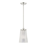 Savoy House - 7-1742-1-109 - One Light Pendant - Chantilly - Polished Nickel