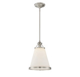 Savoy House - 7-130-1-SN - One Light Pendant - Ashmont - Satin Nickel