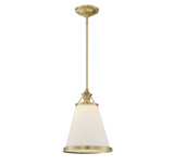 Savoy House - 7-130-1-63 - One Light Pendant - Ashmont - Warm Brass Lustre