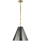 Visual Comfort Signature - TOB 5090HAB-BZ - One Light Pendant - Goodman - Hand-Rubbed Antique Brass