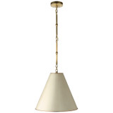 Visual Comfort Signature - TOB 5090HAB-AW - One Light Pendant - Goodman - Hand-Rubbed Antique Brass