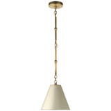 Visual Comfort Signature - TOB 5089HAB-AW - One Light Pendant - Goodman - Hand-Rubbed Antique Brass