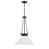 Savoy House - 7-1011-1-89 - One Light Pendant - Myers - Matte Black