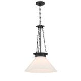 Savoy House - 7-1011-1-89 - One Light Pendant - Myers - Matte Black