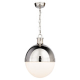 Visual Comfort Signature - TOB 5063PN-WG - Two Light Pendant - Hicks - Polished Nickel