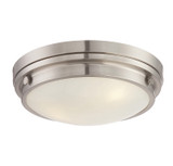 Savoy House - 6-3350-16-SN - Three Light Flush Mount - Lucerne - Satin Nickel