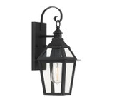 Savoy House - 5-720-153 - One Light Wall Sconce - Jackson - Black with Gold Highlights