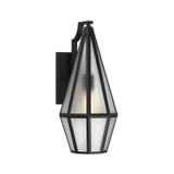 Savoy House - 5-709-BK - One Light Outdoor Wall Lantern - Peninsula - Matte Black
