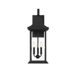 Savoy House - 5-452-BK - Three Light Outdoor Wall Sconce - Hancock - Matte Black