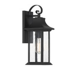 Savoy House - 5-450-BK - One Light Wall Sconce - Hancock - Matte Black