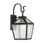 Savoy House - 5-100-BK - One Light Wall Mount - Woodstock - Black