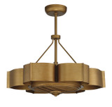 Savoy House - 39-FD-125-54 - Six Light Fan D'lier - Stockholm - Gold Patina