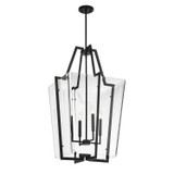 Savoy House - 3-9950-4-89 - Four Light Pendant - Farell - Matte Black