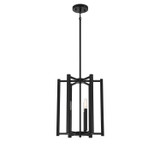 Savoy House - 3-7700-3-89 - Three Light Pendant - Benson - Matte Black