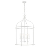 Savoy House - 3-7388-6-83 - Six Light Pendant - Brookstone - Bisque White