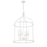 Savoy House - 3-7388-6-83 - Six Light Pendant - Brookstone - Bisque White