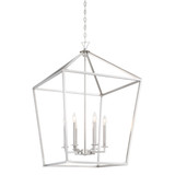 Savoy House - 3-422-6-SN - Six Light Pendant - Townsend - Satin Nickel